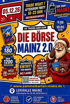 Kartenbörse DIE BÖRSE MAINZ 2.0 - DAS DEZEMBER-EVENT!
